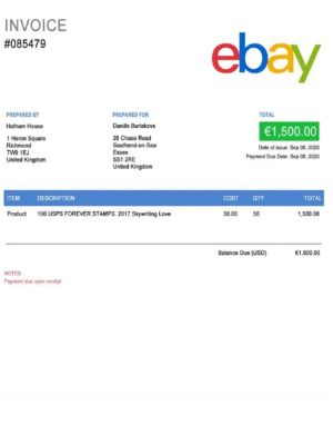 how to print an invoice on ebay: the art of digital transaction management